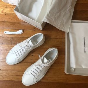 Common Projects - Achilles Leather Low-Too Sneakers white.
